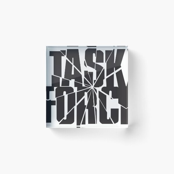 Item preview, Task Force Black Logo designed and sold by Merch Research.