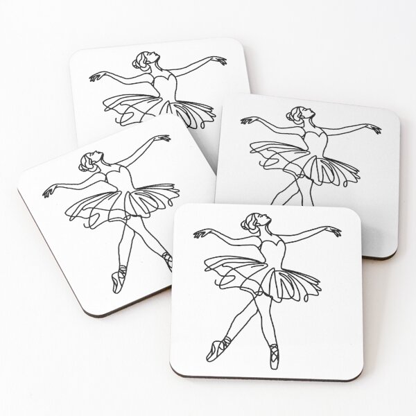 Item preview, Ballerina Line Art designed and sold by irissletters.