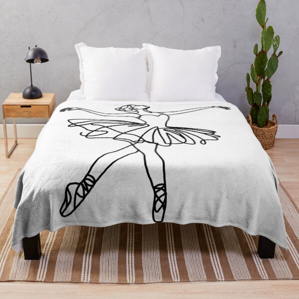Item preview, Ballerina Line Art designed and sold by irissletters.