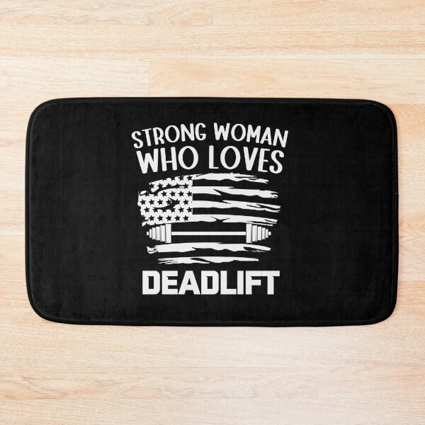 Item preview, Girl Deadlift - Strong Woman Who Loves Deadlift - Motivational Saying designed and sold by GRABAPSHOP.
