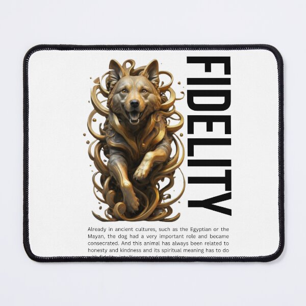 Item preview, Copy The Dog and Fidelity-white designed and sold by PatronesKawai.