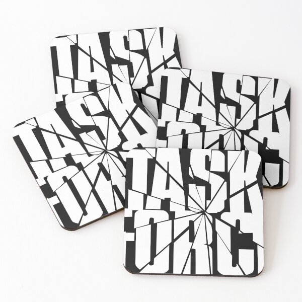 Item preview, Task Force White Logo designed and sold by Merch Research.
