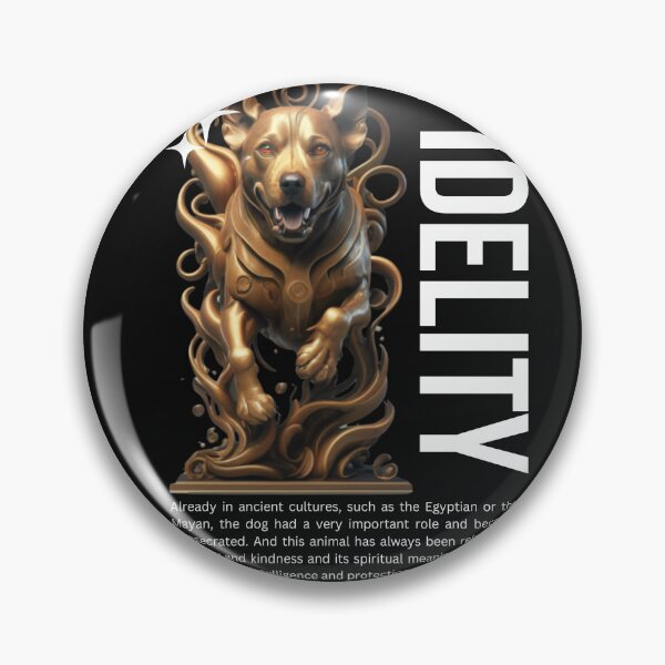 Item preview, The dog and Fidelity IV designed and sold by PatronesKawai.