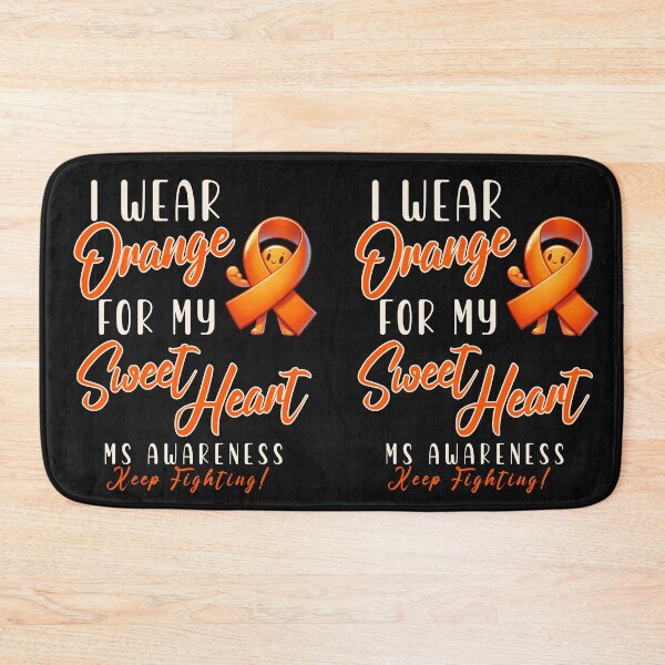 Item preview, MS Awareness I Wear Orange For My Sweetheart  designed and sold by ZeptepiTrends.