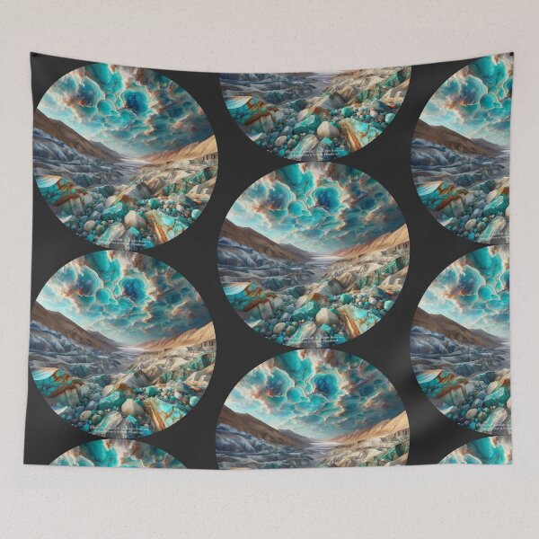 Item preview, Turquoise Storm designed and sold by Crypto Tography.
