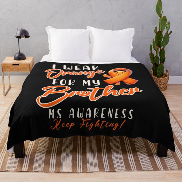 Item preview, MS Awareness I Wear Orange For My Brother  designed and sold by ZeptepiTrends.