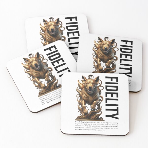 Item preview, Copy The Dog and Fidelity-white designed and sold by PatronesKawai.