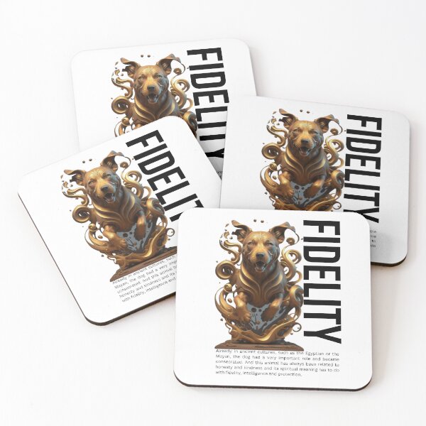 Item preview, Copy The Dog and Fidelity-white designed and sold by PatronesKawai.