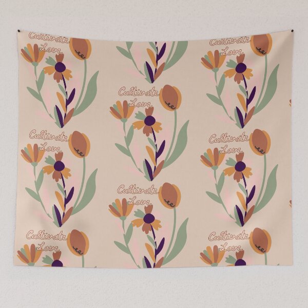 Item preview, Cultivate Love Botanical Design designed and sold by Seedcap7.