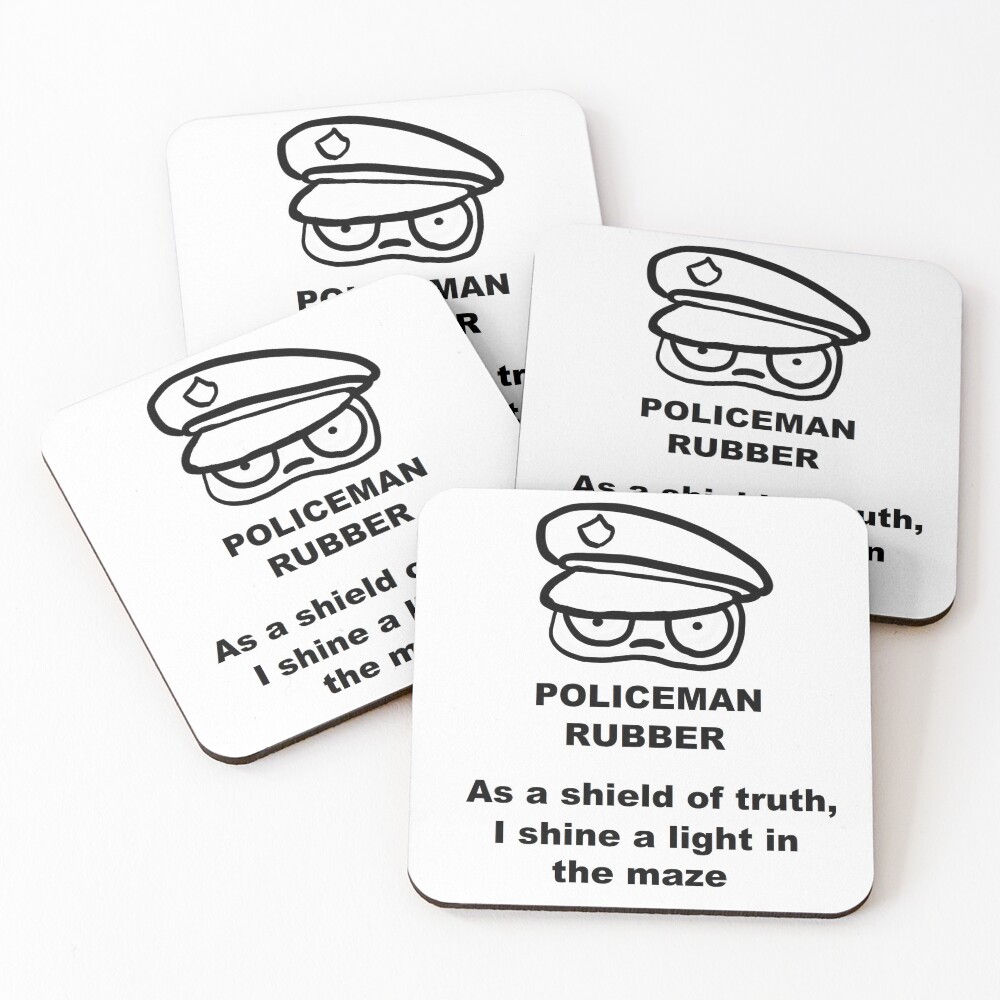 Item preview, Coasters (Set of 4) designed and sold by RubberWorld.