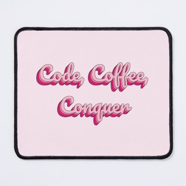 Item preview, Code, Coffee, Conquer designed and sold by QuoteQuest.