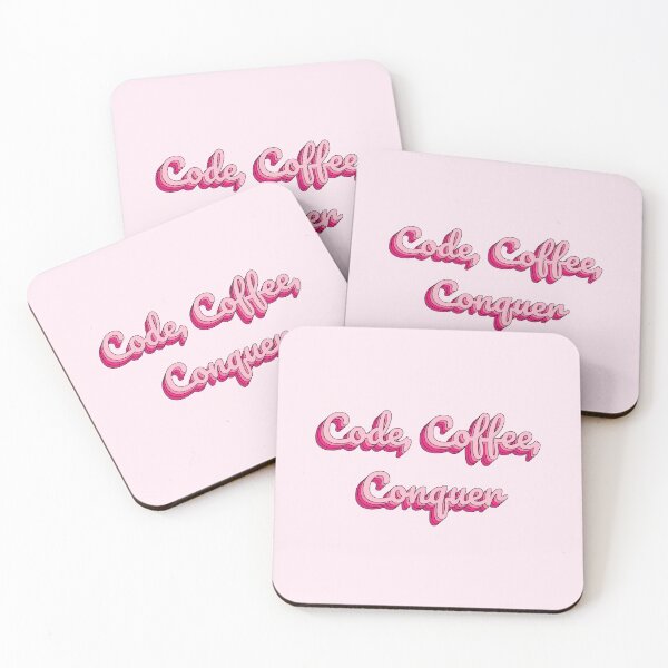 Item preview, Code, Coffee, Conquer designed and sold by QuoteQuest.