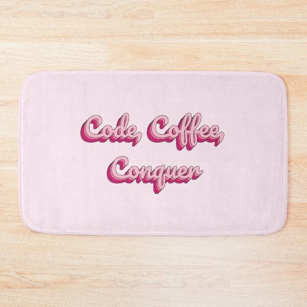Item preview, Code, Coffee, Conquer designed and sold by QuoteQuest.