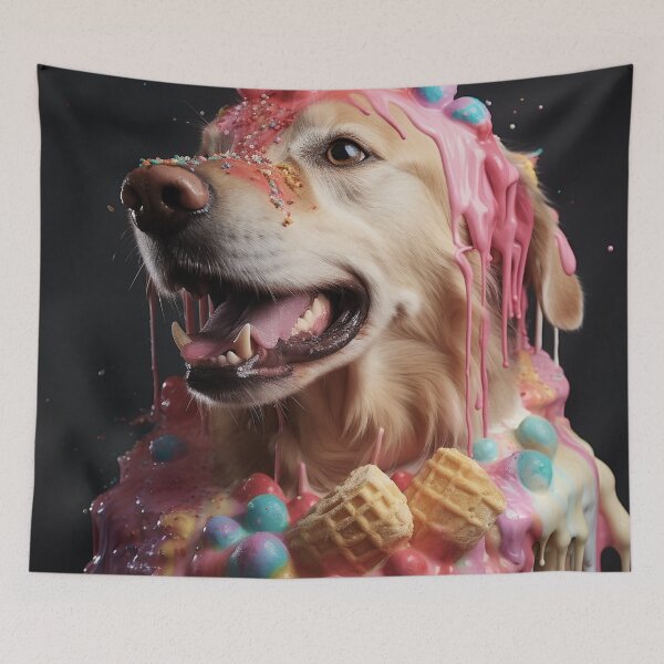 Item preview, Abstract Dog Art designed and sold by nomiraclehere.