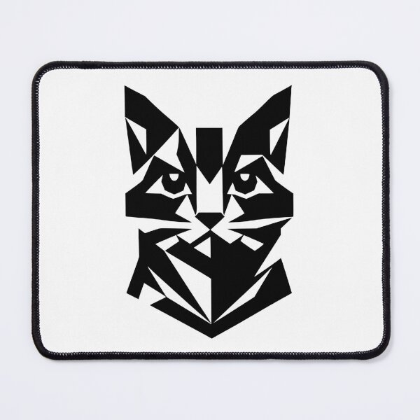 Item preview, Geometric Cat Face designed and sold by humnoo.