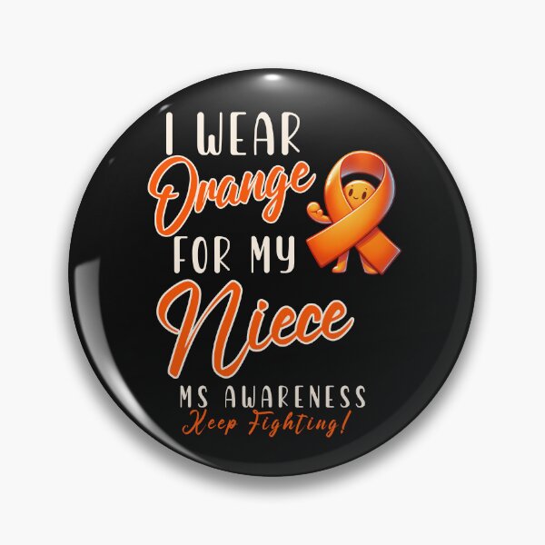 Item preview, MS Awareness I Wear Orange For My Niece  designed and sold by ZeptepiTrends.
