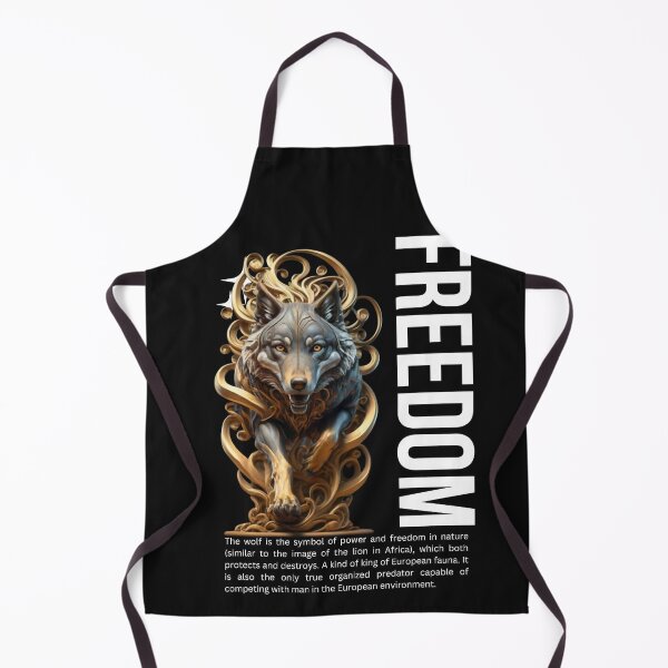 Item preview, The Wolf and Freedom II designed and sold by PatronesKawai.