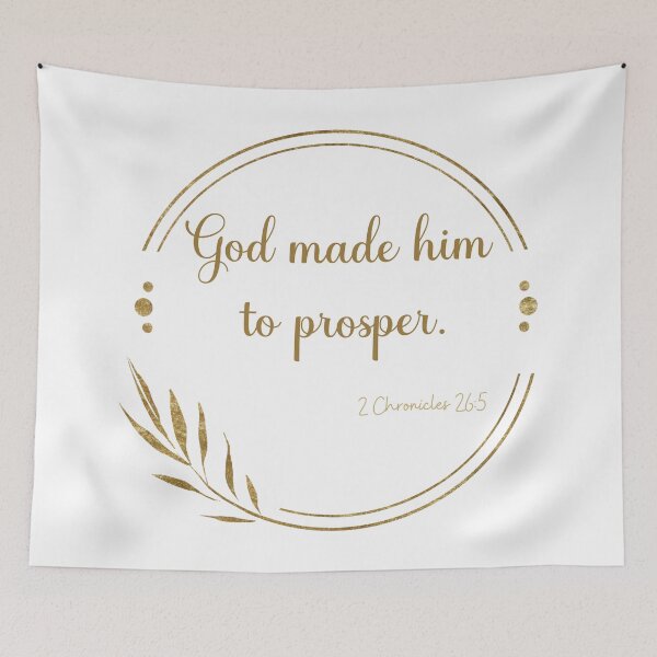 Item preview, God Made Him To Prosper designed and sold by Fhfarms.
