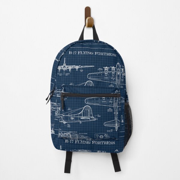 Item preview, B-17 Flying Fortress (Navy- Horizontal) designed and sold by BGALAXY.