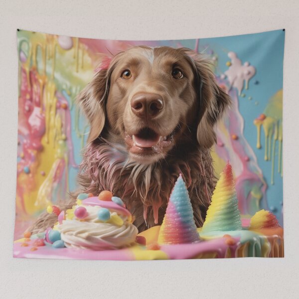 Item preview, Abstract Dog Art designed and sold by nomiraclehere.