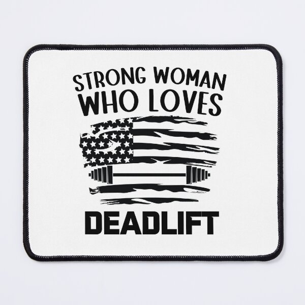Item preview, Girl Deadlift - Strong Woman Who Loves Deadlift - Motivational Saying designed and sold by GRABAPSHOP.