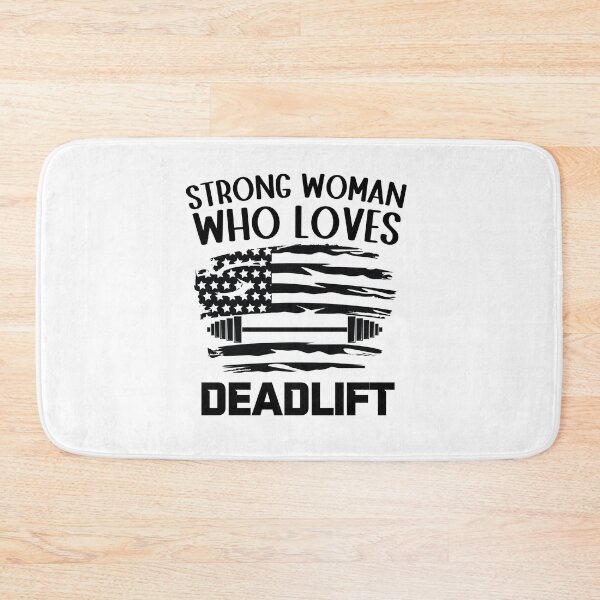 Item preview, Girl Deadlift - Strong Woman Who Loves Deadlift - Motivational Saying designed and sold by GRABAPSHOP.