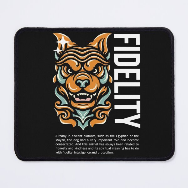 Item preview, The dog and Fidelity VIII designed and sold by PatronesKawai.