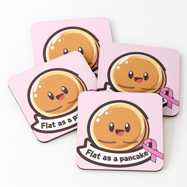 Item preview, Flat as a pancake - Mastectomy designed and sold by Vkinsify.