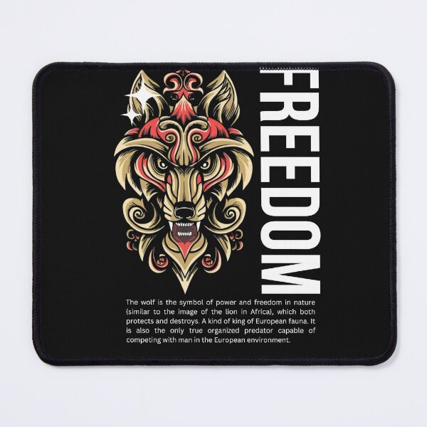 Item preview,  The Wolf and Freedom III designed and sold by PatronesKawai.