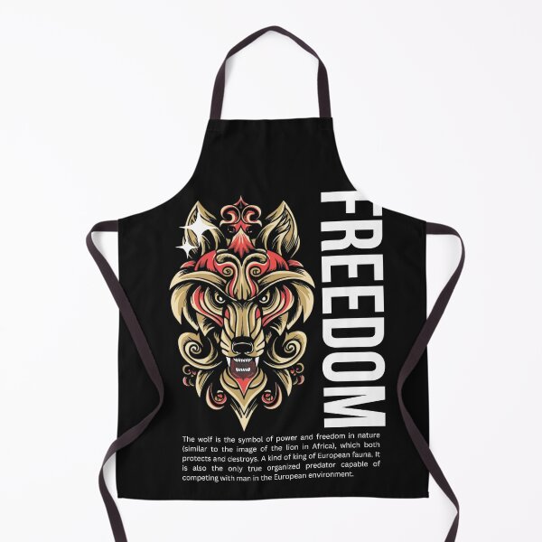Item preview, The Wolf and Freedom III designed and sold by PatronesKawai.