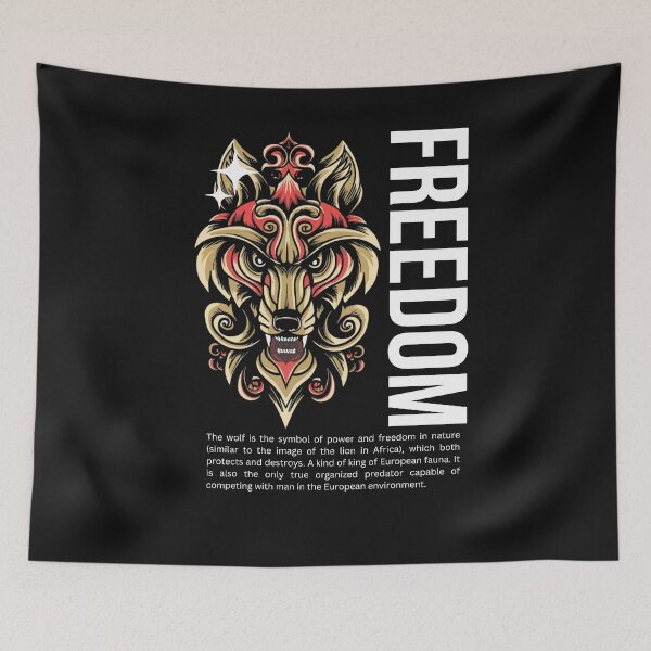 Item preview,  The Wolf and Freedom III designed and sold by PatronesKawai.