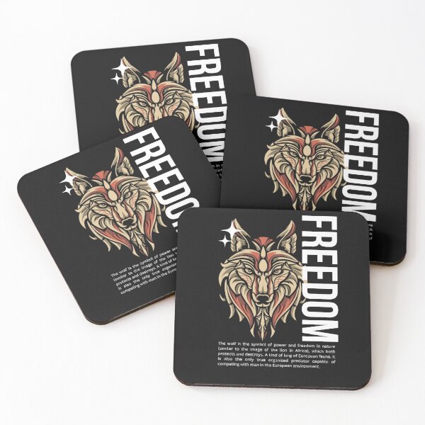 Item preview, The Wolf and Freedom V designed and sold by PatronesKawai.