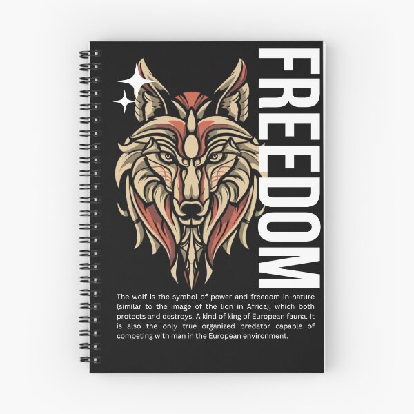 Item preview, The Wolf and Freedom V designed and sold by PatronesKawai.