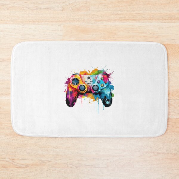 Item preview, controllers in colorful and watercolor versions designed and sold by ale2205.