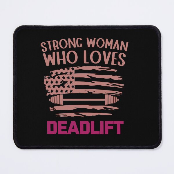 Item preview, Girl Deadlift - Strong Woman Who Loves Deadlift - Motivational Saying designed and sold by GRABAPSHOP.