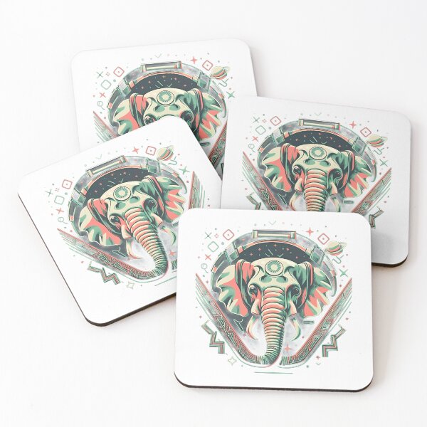 Item preview, Cosmic Elephant of Harmony designed and sold by GL!TCH LAB.