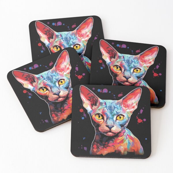 Item preview, Devon Rex Mosaic Style designed and sold by FunnyThings1.