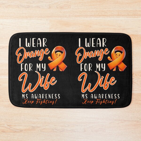 Item preview, MS Awareness I Wear Orange For My Wife  designed and sold by ZeptepiTrends.
