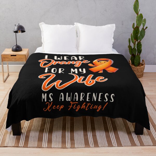 Item preview, MS Awareness I Wear Orange For My Wife  designed and sold by ZeptepiTrends.