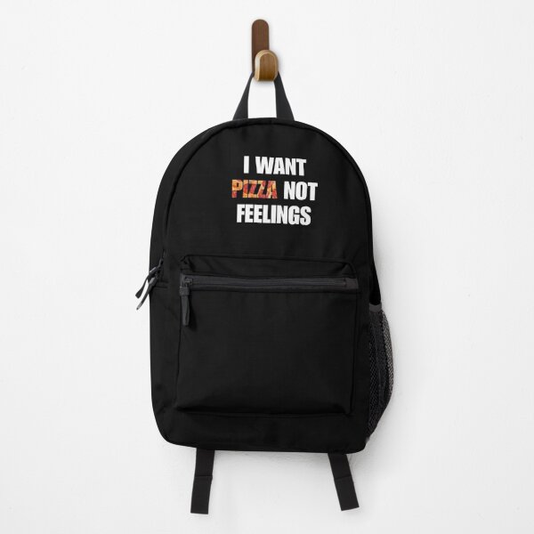 Item preview, I Want Pizza Not Feelings. Funny Sarcastic Quote. Viral Social Media Memes designed and sold by SillyMerchant.