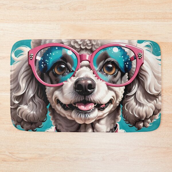Item preview, Poodle puppy with Sunglasses designed and sold by TAOPS.