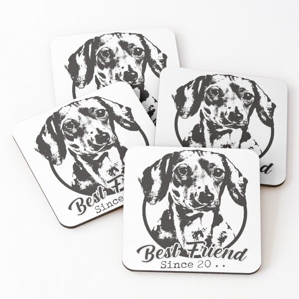 Item preview, Dachshund dog best firend since // best breed designed and sold by Pet Path.