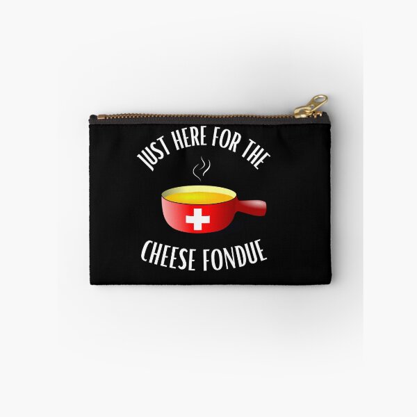 Item preview, Cheese fondue saying Just here for the cheese fondue designed and sold by Elwetritsche.
