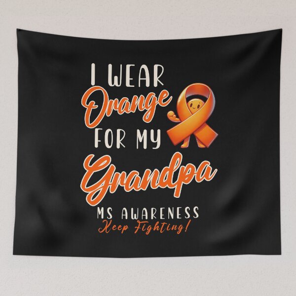 Item preview, MS Awareness I Wear Orange For My Grandpa  designed and sold by ZeptepiTrends.