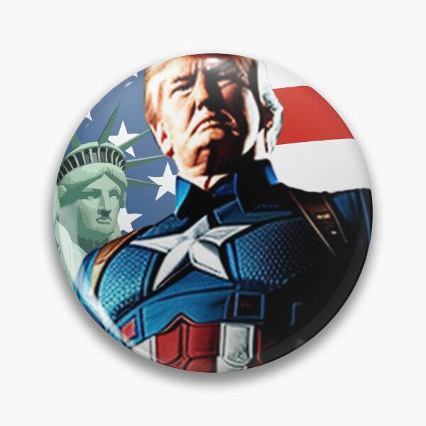 Item preview, Captain Donald Trump #15 Trumps New America designed and sold by CaptainTrump.