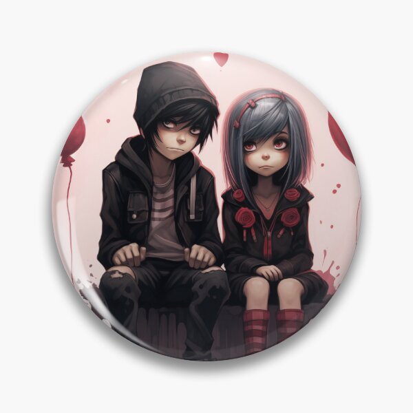 Item preview, A very emo Valentine's day v8 designed and sold by MrSpookyart.