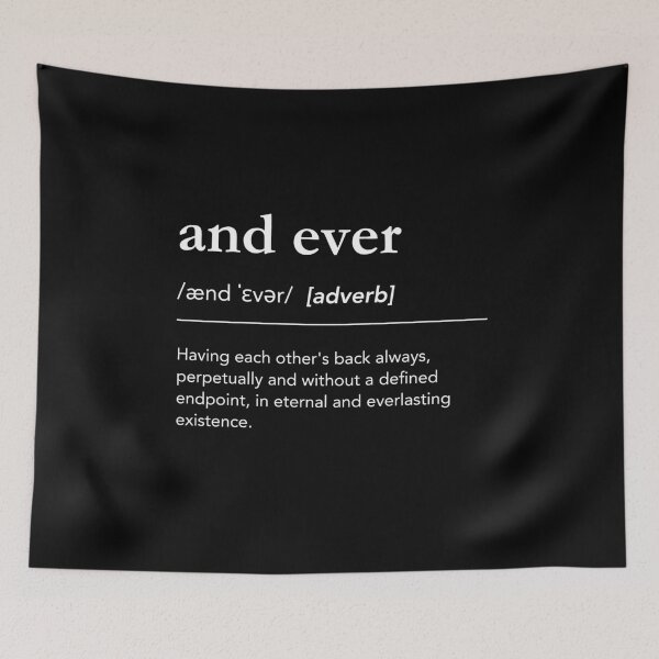 Item preview, Forever and ever definition, I love you quotes, valentines day gift ideas, love quotes designed and sold by lagunaklein.