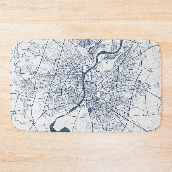 Item preview, Ahmedabad City Map of Gujarat, India - Coastal designed and sold by deMAP.
