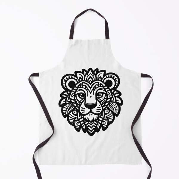 Item preview, Tribal lion tattoo style design Sticker designed and sold by EricSticks.