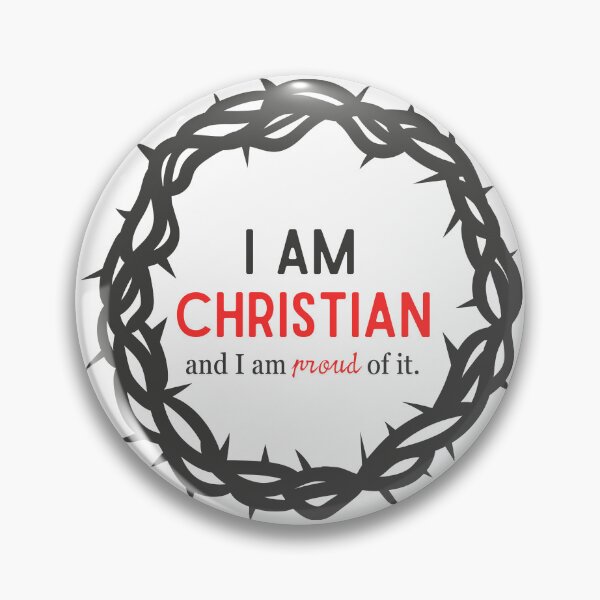 Item preview, I am Christian and I am proud of it designed and sold by vinxChosen.